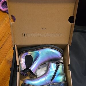 Dr. Martens Kids Iridescent Boots